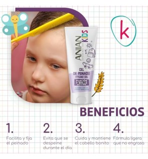 Anian ANIAN KIDS gel per lo styling 250ml unisex