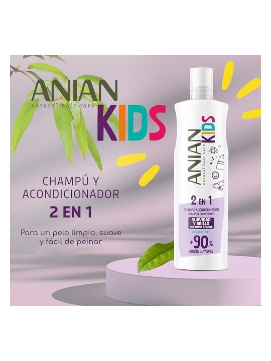 Anian ANIAN KIDS shampoo 2 in 1 400ml unisex