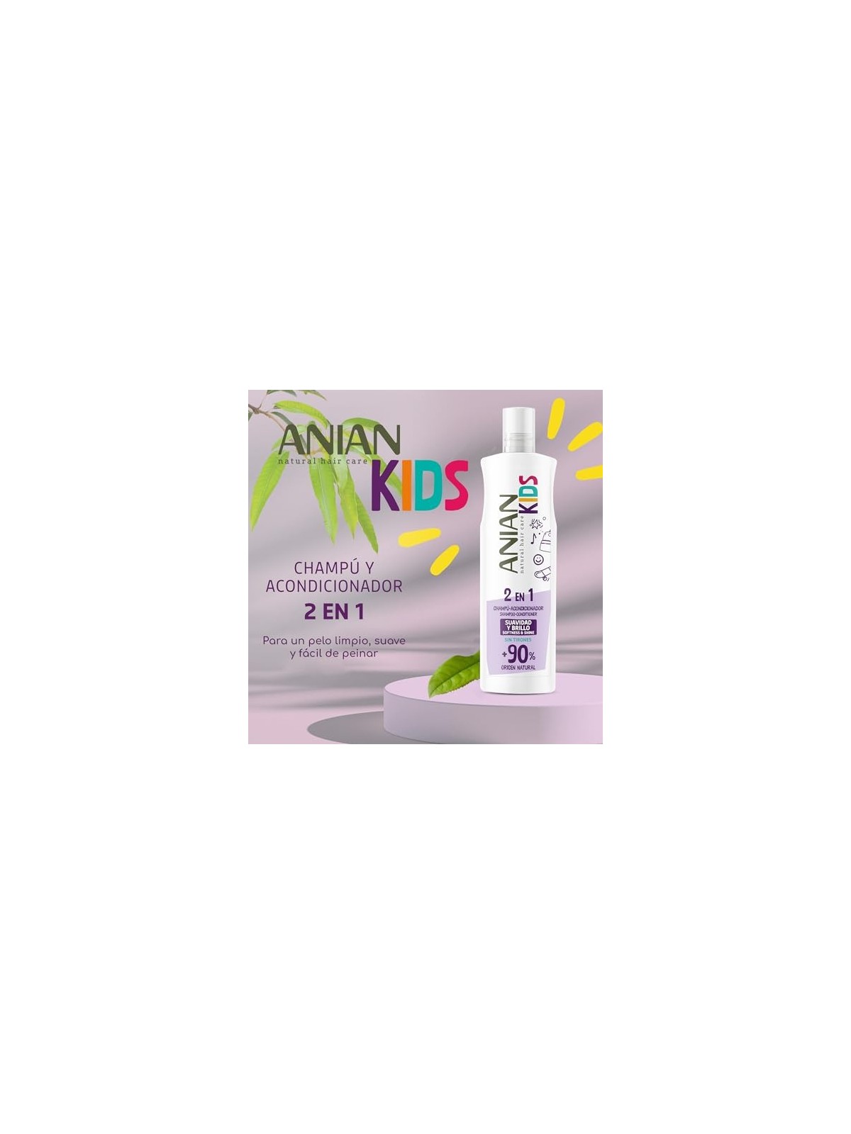 Anian ANIAN KIDS shampoo 2 in 1 400ml unisex