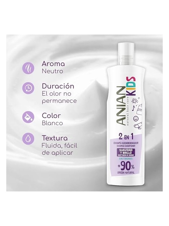 Anian ANIAN KIDS shampoo 2 in 1 400ml unisex