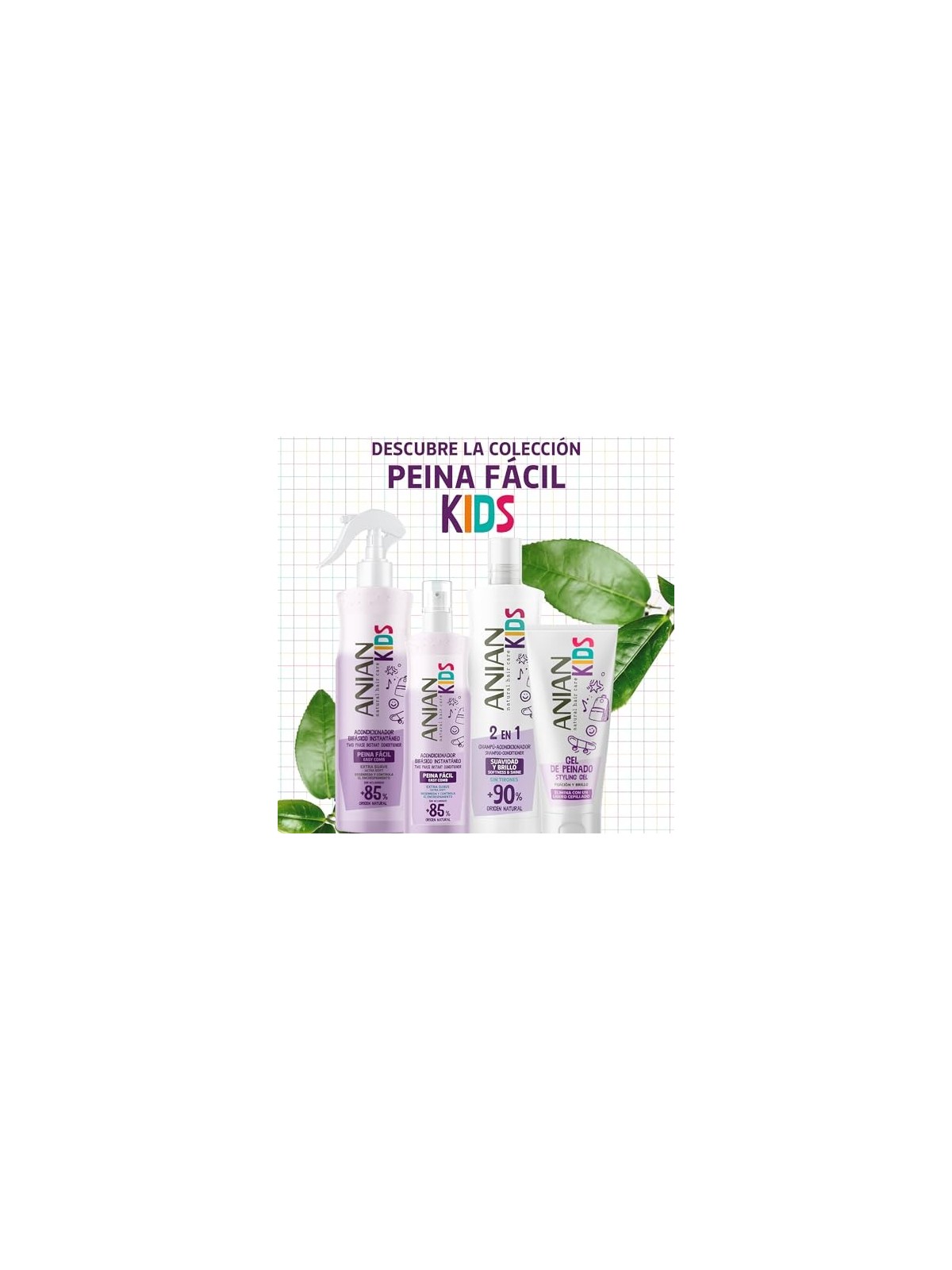 Anian ANIAN KIDS shampoo 2 in 1 400ml unisex