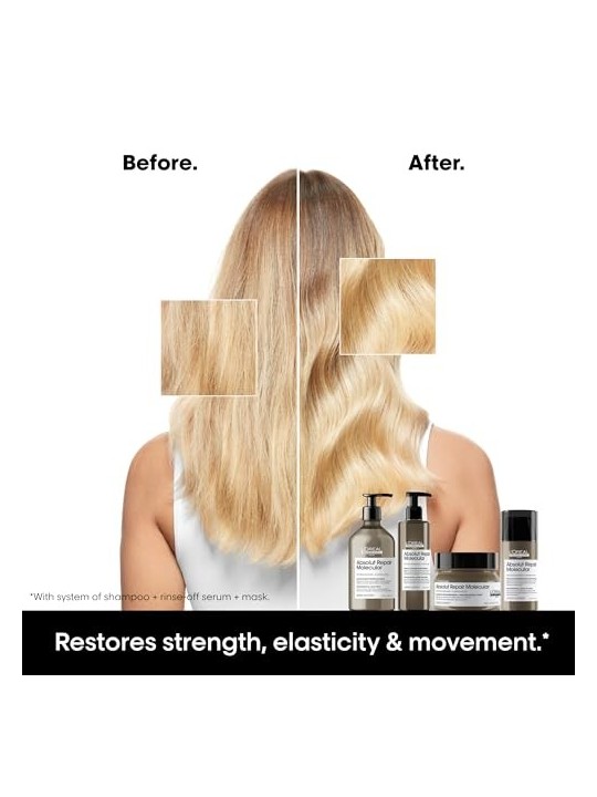 Maschera riparatrice senza risciacquo per capelli danneggiati