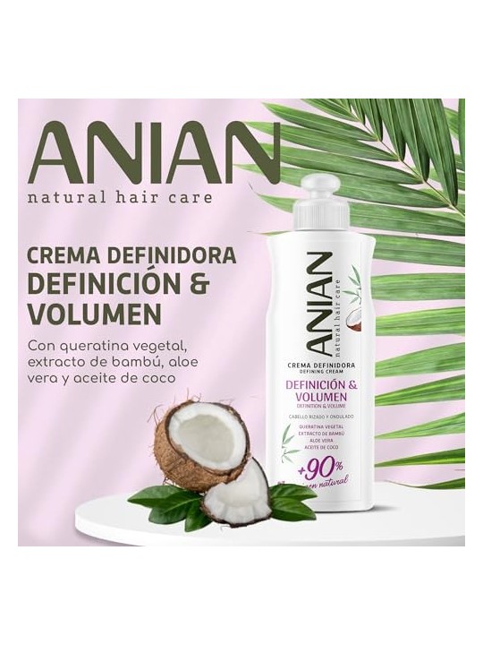 Anian DEFINITION e VOLUME Crema Definizione Ricci 250ml Donna