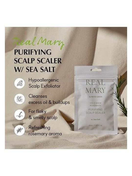 Rated Green REAL MARY purifying scalp scaler 50ml