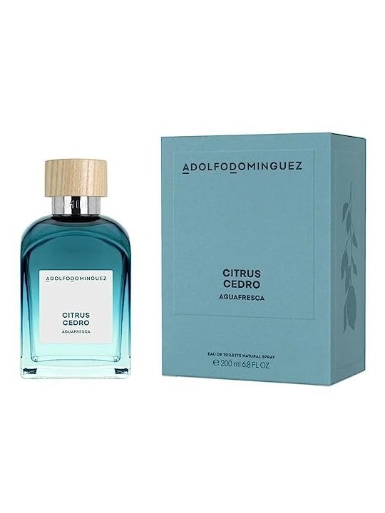 Adolfo Dominguez AGUA FRESCA CITRUS CEDRO eau de toilette spray 200ml unisex