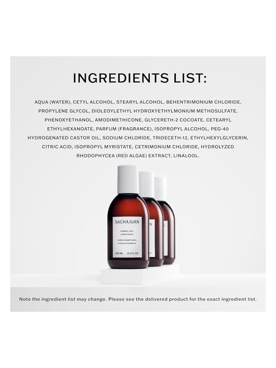Sachajuan Balsamo per capelli normali Balsamo donna 990ml