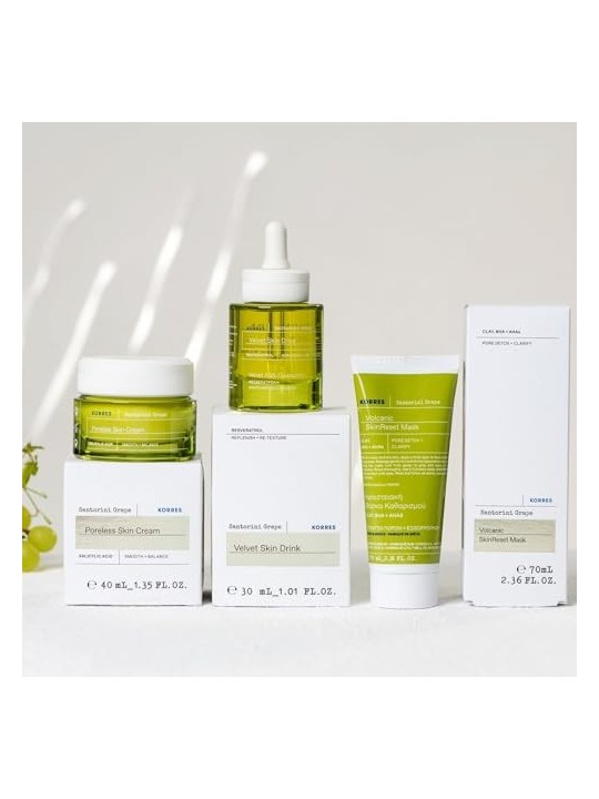 KORRES Skin Reset Mask with Santorini Grape 70ml