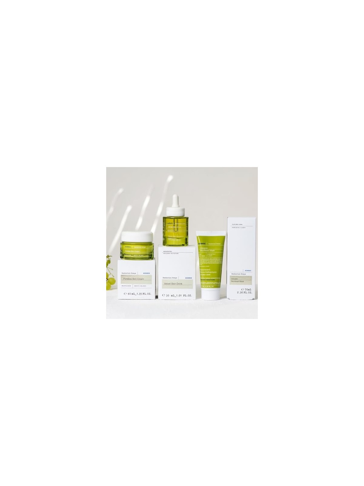 KORRES Skin Reset Mask with Santorini Grape 70ml