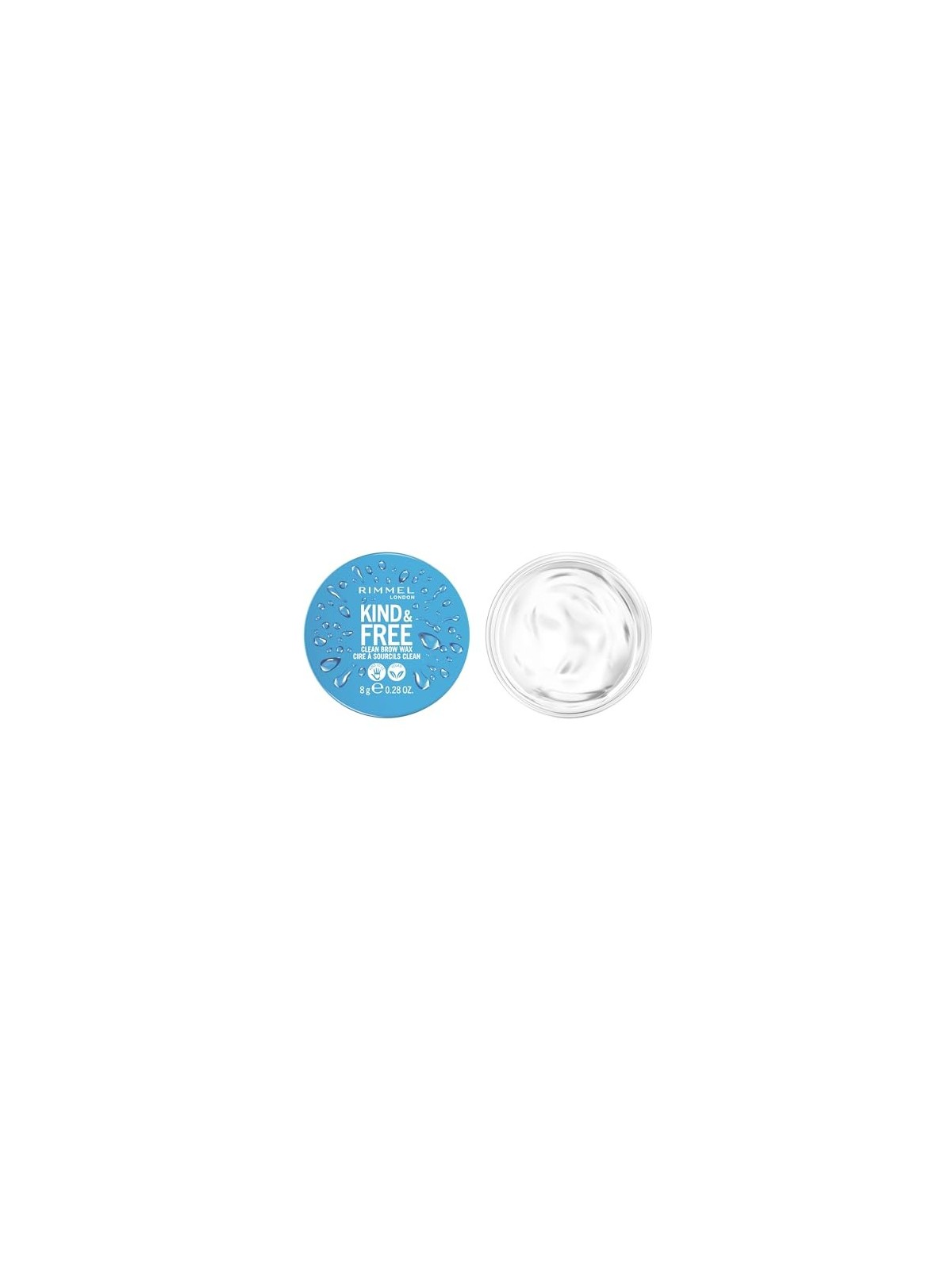 Cera per sopracciglia Rimmel London KIND e FREE