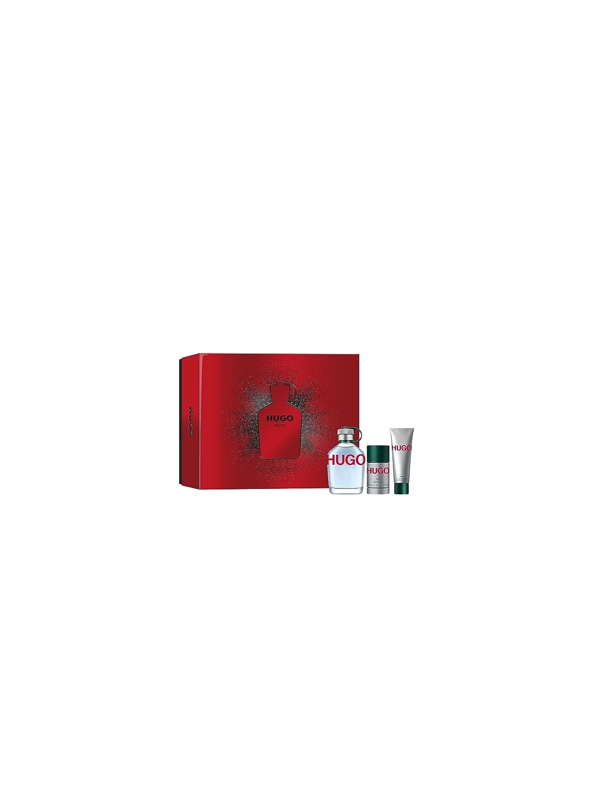 Hugo Boss Hugo Man Giftset 250ml eau de toilette Spray 125ml-Deo Stick 75gr-Shower Gel 50ml