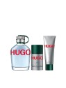 Hugo Boss Hugo Man Giftset 250ml eau de toilette Spray 125ml-Deo Stick 75gr-Shower Gel 50ml