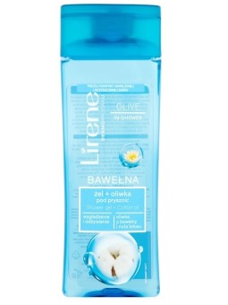 Gel doccia LIRENE Olive In Shower con olio di cotone 250ml