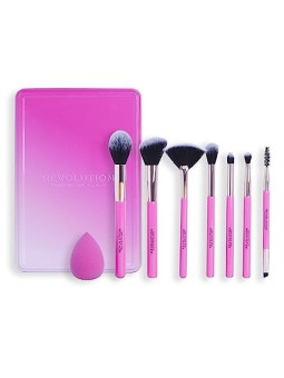 Revolution Make Up IL SET DI PENNELLI REGALO LOTE 8 unit unisex