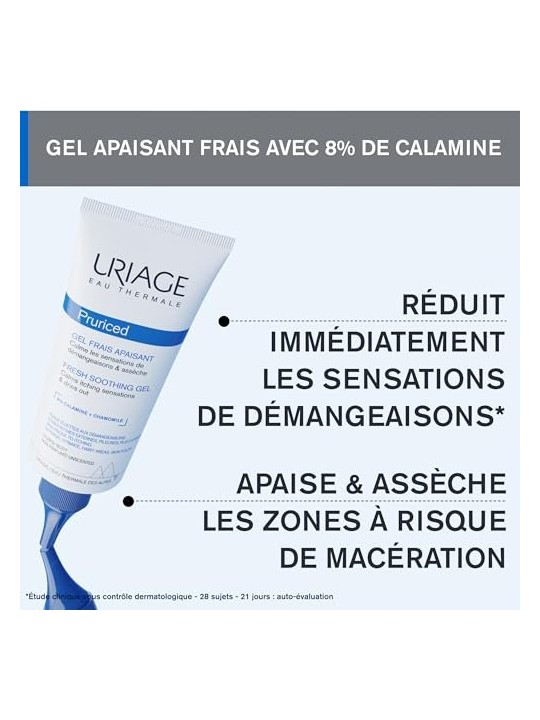 Uriage Pruriced Gel Fresco Lenitivo per Donna 100ml
