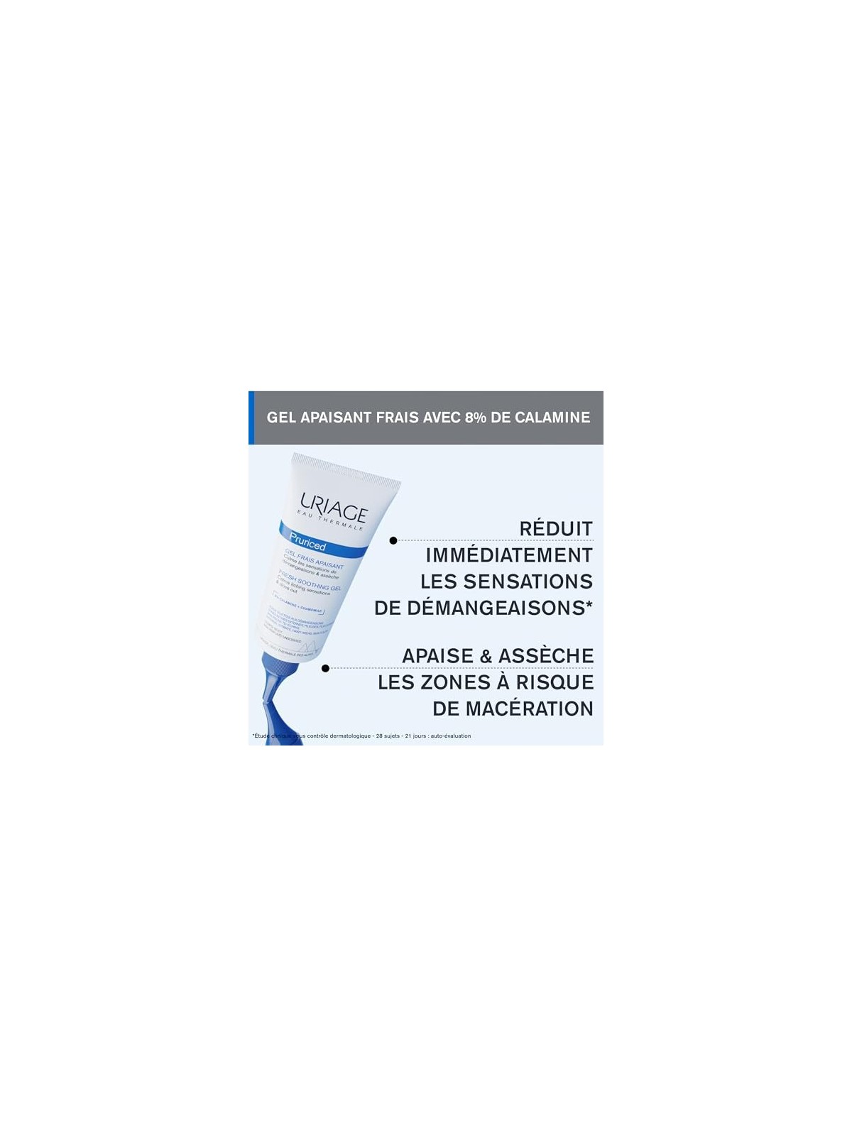 Uriage Pruriced Gel Fresco Lenitivo per Donna 100ml