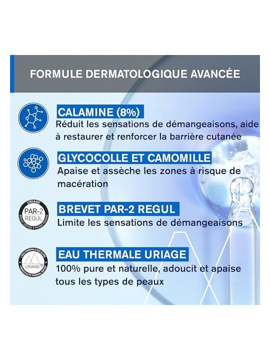 Uriage Pruriced Gel Fresco Lenitivo per Donna 100ml
