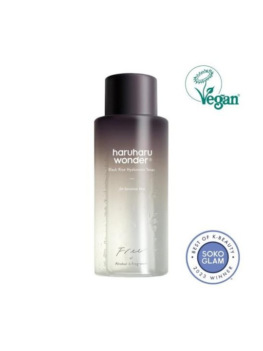 WONDER Black Rice Hyaluronic Toner 300ml_For Sensitive