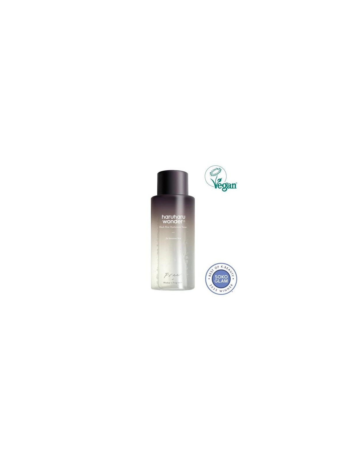 WONDER Black Rice Hyaluronic Toner 300ml_For Sensitive