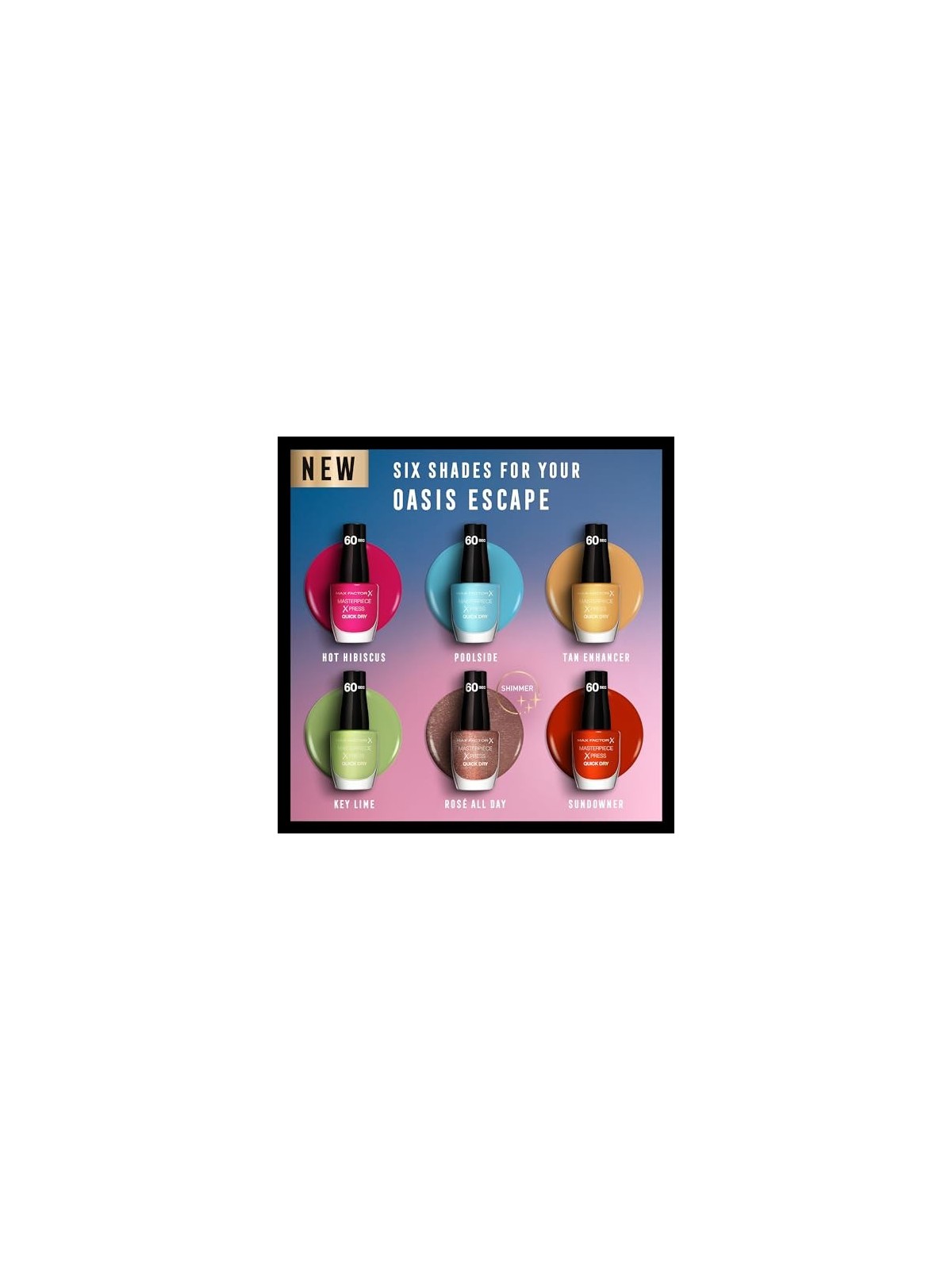Smalto per unghie Max Factor Masterpiece Xpress Quick Dry 8 ml Key Lime
