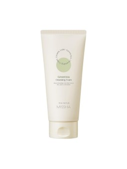Schiuma detergente viso al tï¿½ï¿½ verde