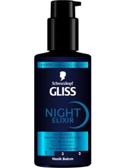 GLISS Night Elixir Moisture trattamento idratante notturno senza risciacquo