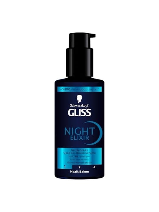 GLISS Night Elixir Moisture trattamento idratante notturno senza risciacquo
