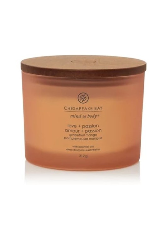 Candela Amore & Passione Chesapeake Bay tre stoppini 312g