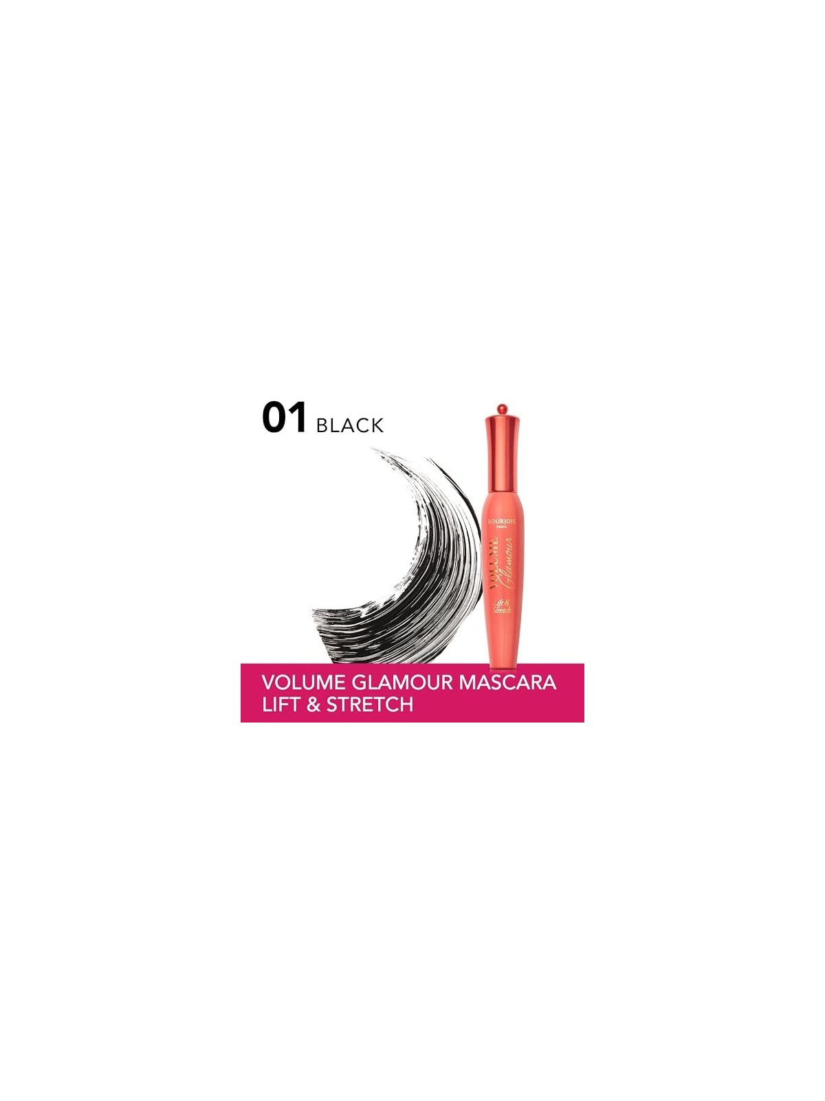 Mascara volume glamour lift stretch 12 ml donna 01 Black