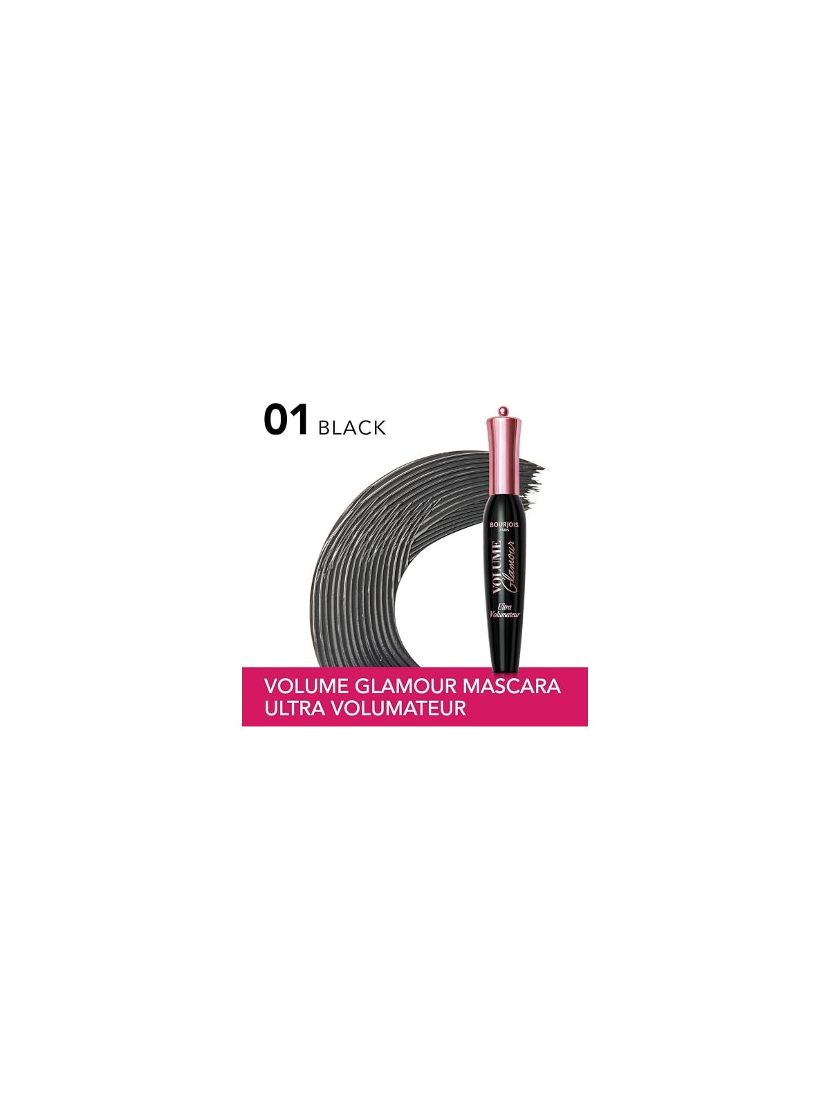 Mascara Volume Glamour Ultra Volumateur 12 ml donna 01 Black