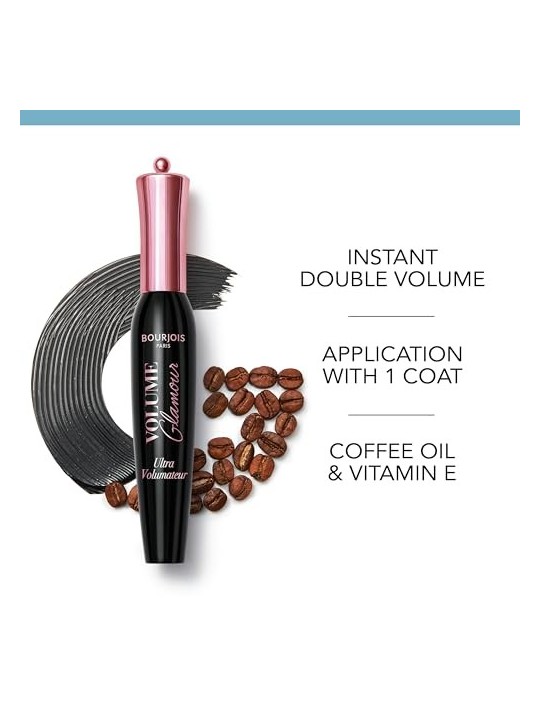 Mascara Volume Glamour Ultra Volumateur 12 ml donna 01 Black