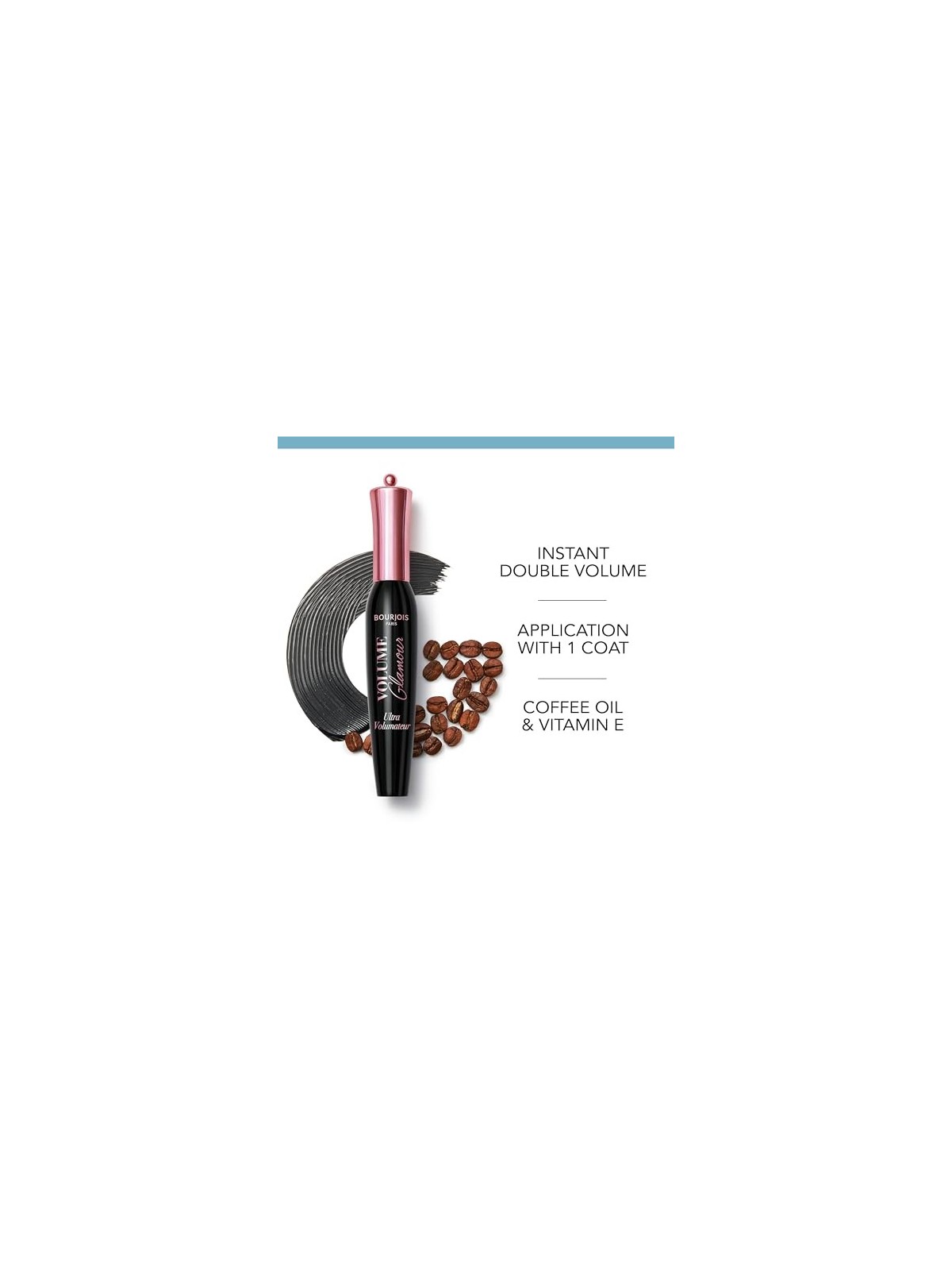 Mascara Volume Glamour Ultra Volumateur 12 ml donna 01 Black