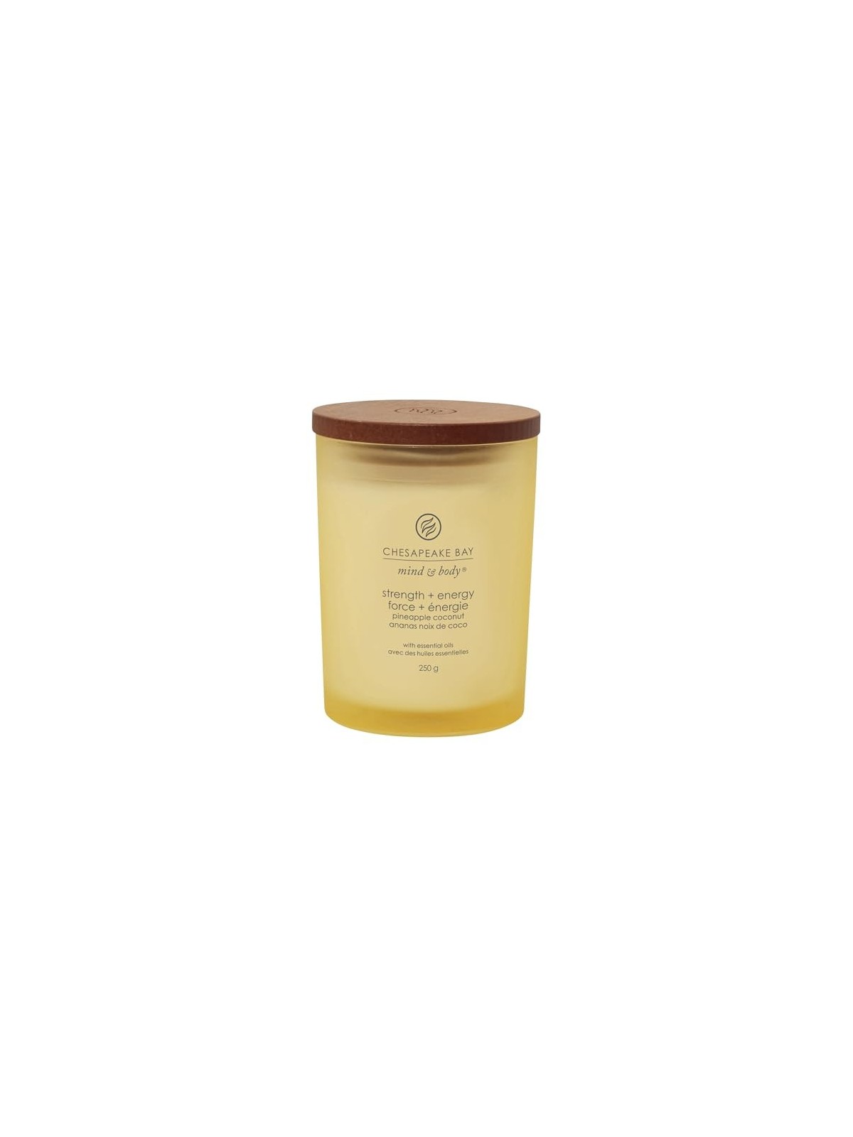 Chesapeake Bay Candela Tumbler Forza Energia Media Profumata Unisex 250g