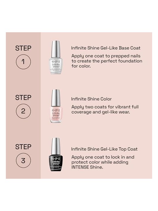 OPI Infinite Shine GelLike Base Coat Base per unghie 15 ml donna