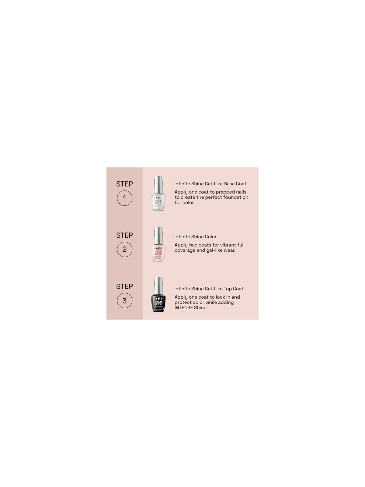 OPI Infinite Shine GelLike Base Coat Base per unghie 15 ml donna