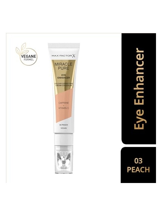 Max Factor Miracle Pure Enhancer per gli occhi 10 ml donna 03 Peach