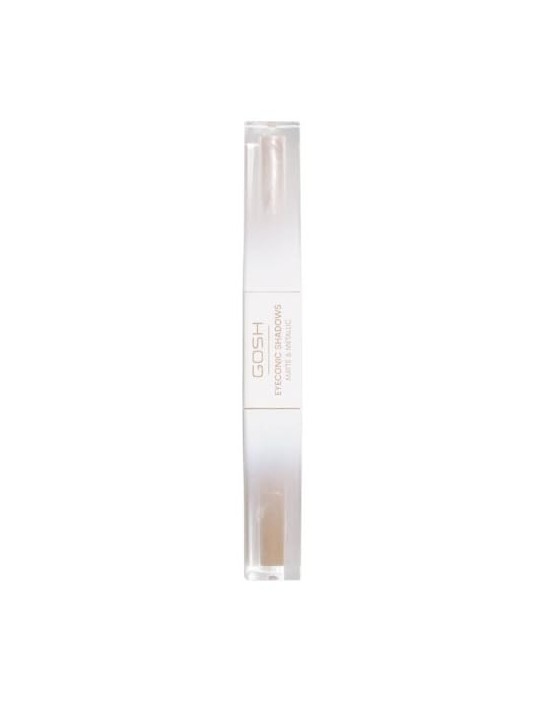 Ombretto in crema opaco e metallico GOSH Eyeconic Shadows 001 Basic B