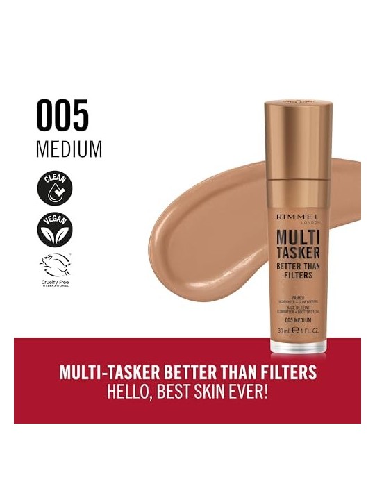 Rimmel Multi Tasker Meglio dei filtri 30 ml donna 005 Medium
