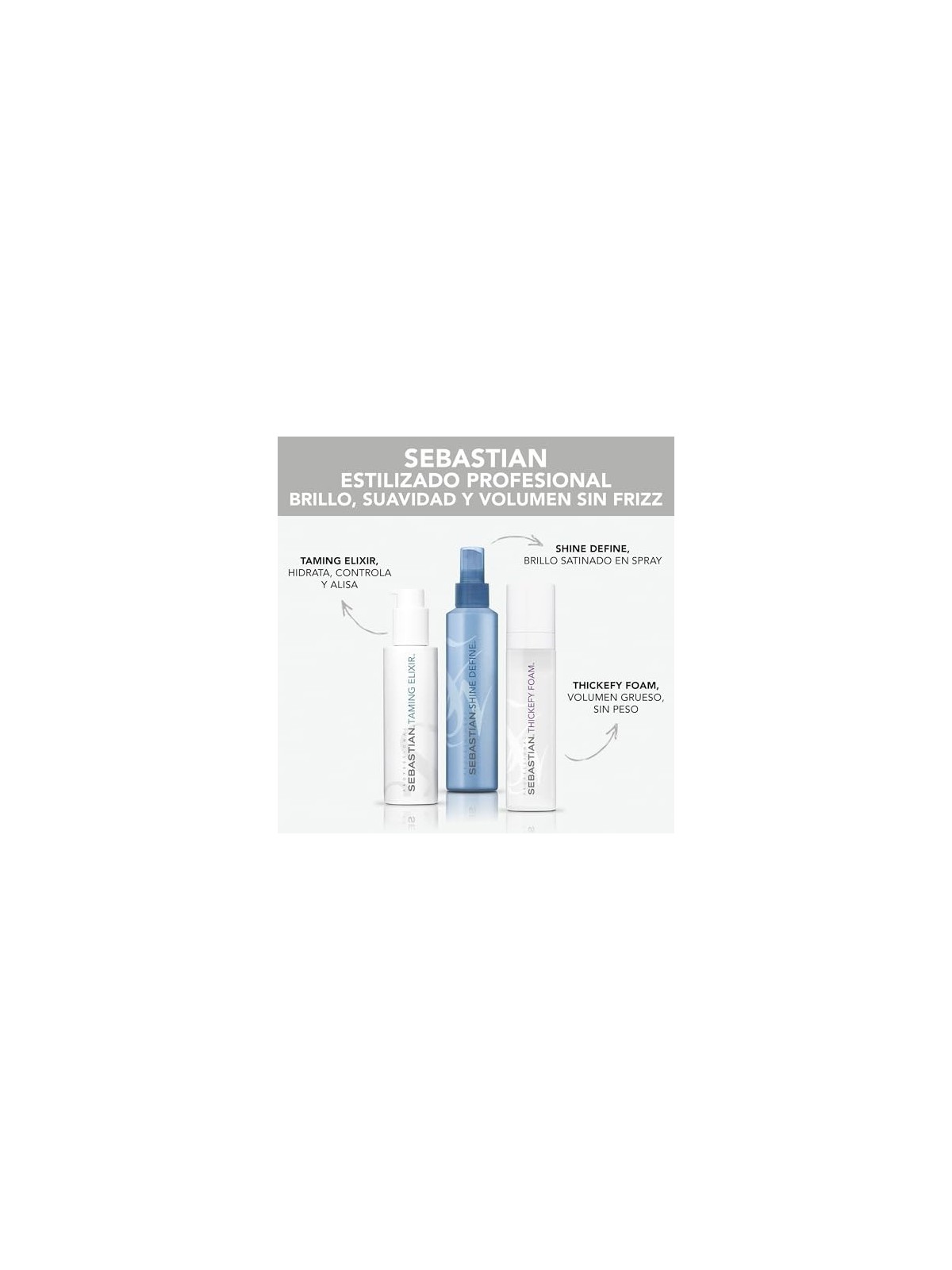 Sebastian Professional Taming Elixir Siero crema per lisciare i capelli donna 140ml