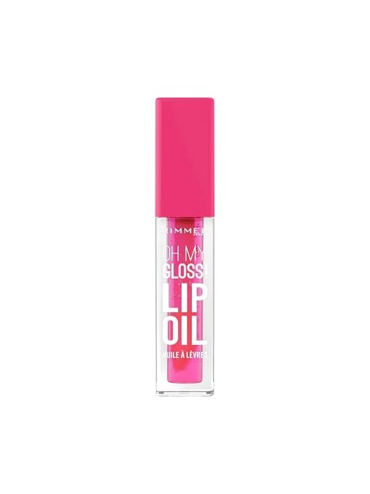 Rimmel Oh mio Gloss Lip Oil Olio labbra idratante 45 ml donna 003 Berry Pink