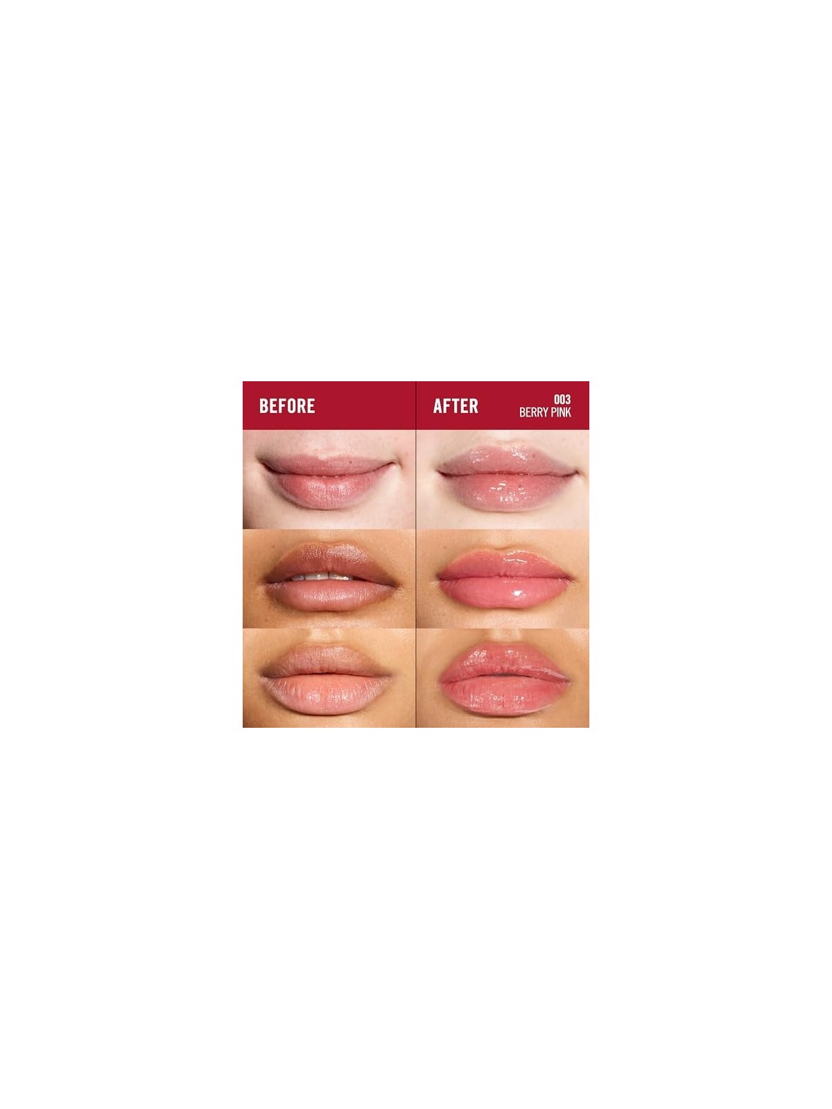 Rimmel Oh mio Gloss Lip Oil Olio labbra idratante 45 ml donna 003 Berry Pink