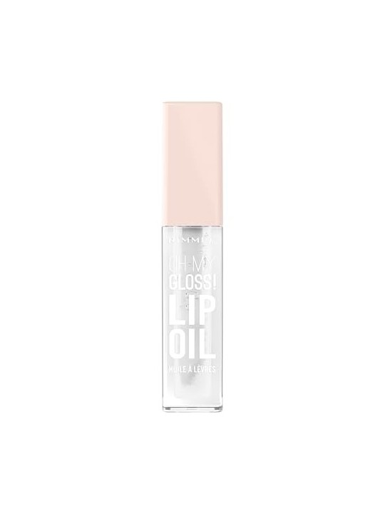 Rimmel Oh mio Gloss Lip Oil Olio labbra idratante 45 ml donna 000 Clear Cloud