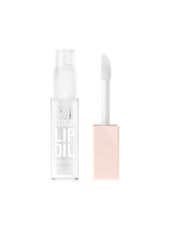 Rimmel Oh mio Gloss Lip Oil Olio labbra idratante 45 ml donna 000 Clear Cloud