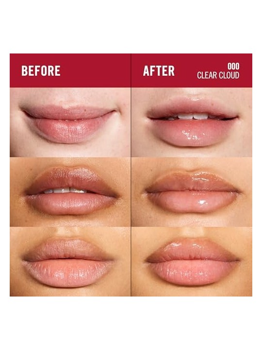 Rimmel Oh mio Gloss Lip Oil Olio labbra idratante 45 ml donna 000 Clear Cloud