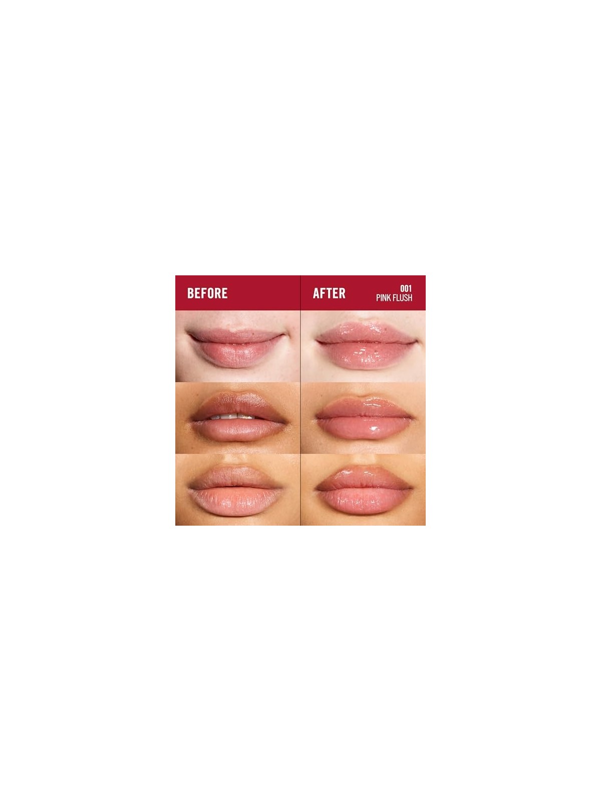 Rimmel Oh mio Gloss Lip Oil Olio labbra idratante 45 ml donna 001 Pink Flush