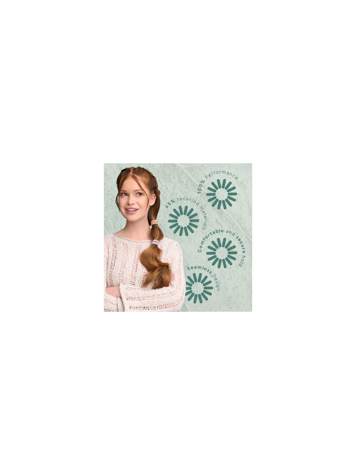 Elastico Per Capelli Mocha Invisibobble 5 pz donna