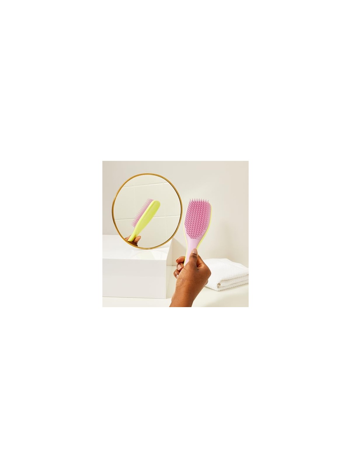 Tangle Teezer Il bocciolo di rosa ipergiallo districante definitivo donna