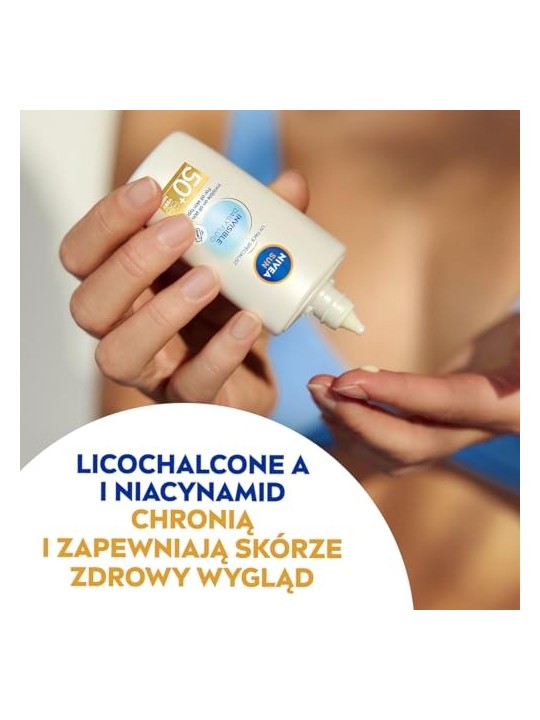 Nivea Specialist Invisible Daily Fluid SPF 50 Crema per la pelle unisex 40ml