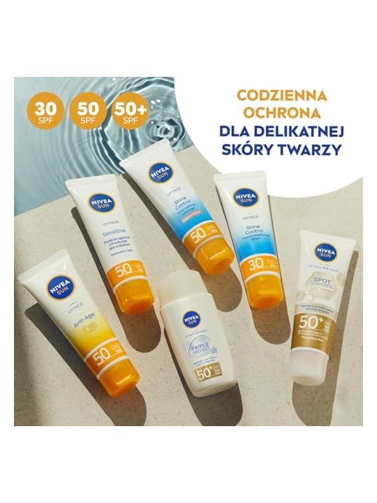 Nivea Specialist Invisible Daily Fluid SPF 50 Crema per la pelle unisex 40ml