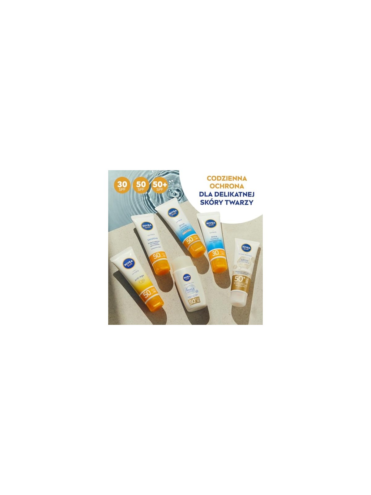 Nivea Specialist Invisible Daily Fluid SPF 50 Crema per la pelle unisex 40ml
