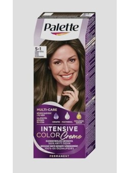 Palette Colorante per capelli in crema 51 Castano chiaro freddo